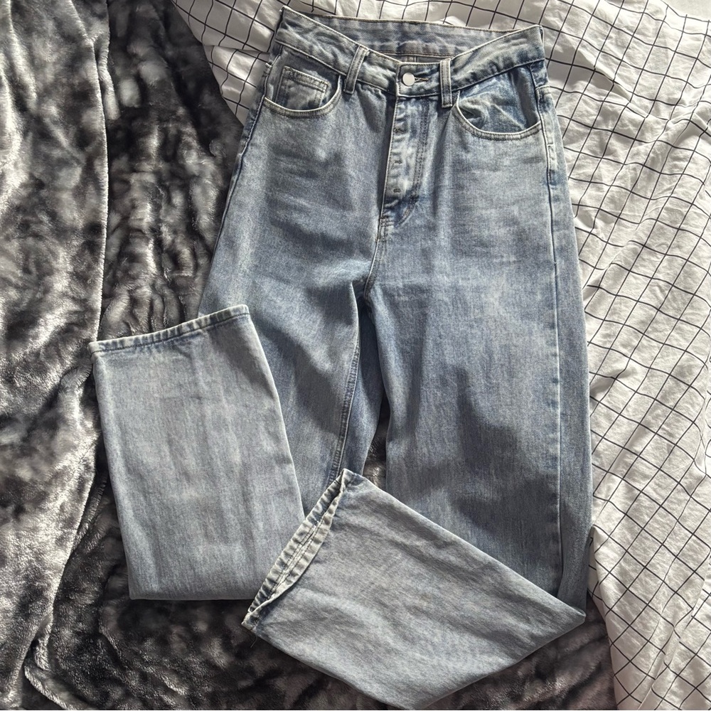 High Rise Blue Women's Jeans